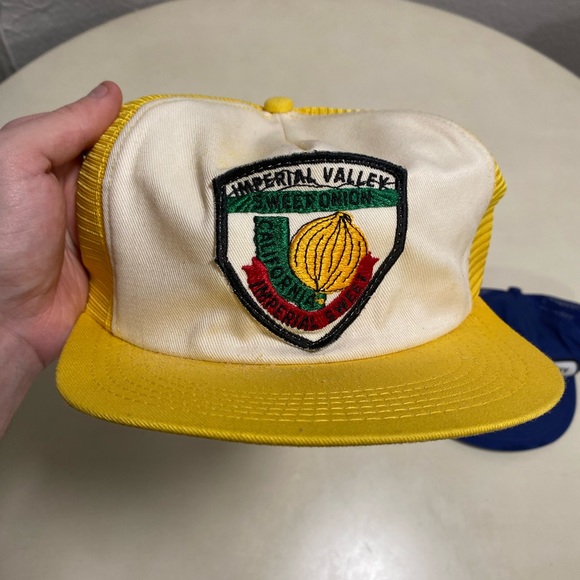 Vintage K Product Farmer Trucker Hat Lot (3) John Deere / Onion / Tractor - Picture 2 of 9